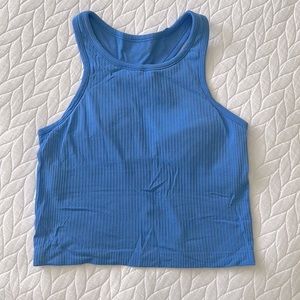 Lululemon Ebb to Street Cropped Racerback Tank Top
